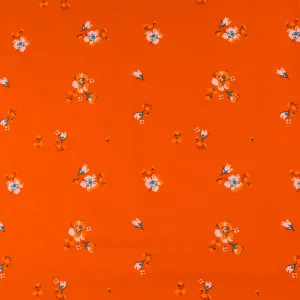 Printed Cotton & Linen - TERRA - 034 - Orange