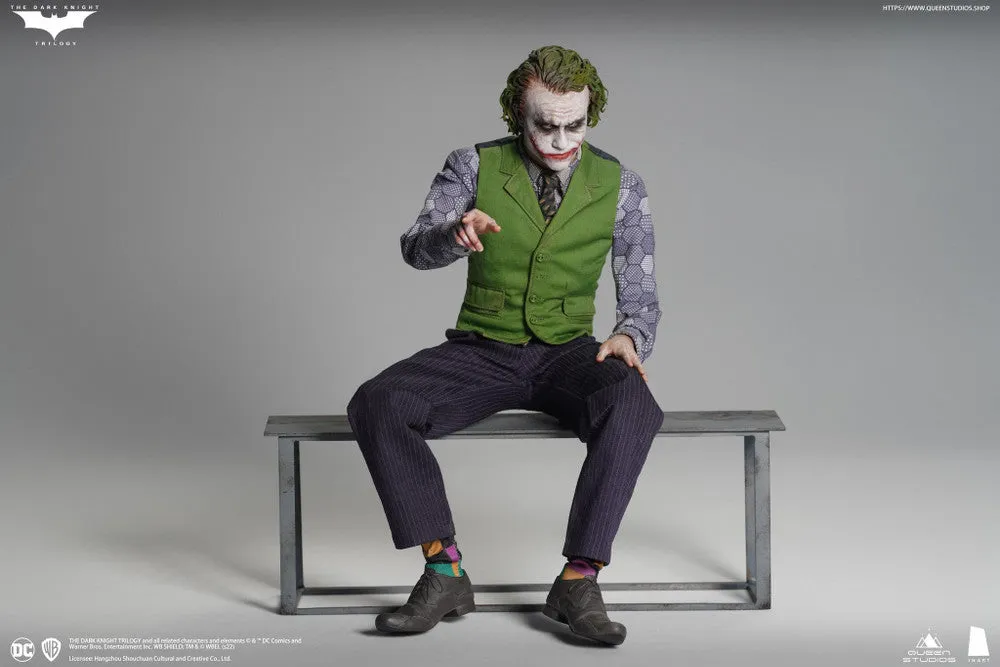 Queen Studio x InArt 1/6 The Dark Knight Joker Premium Edition Sixth Scale Figure 2 Figure Set Pt A001P1 (Sculpted Hair)