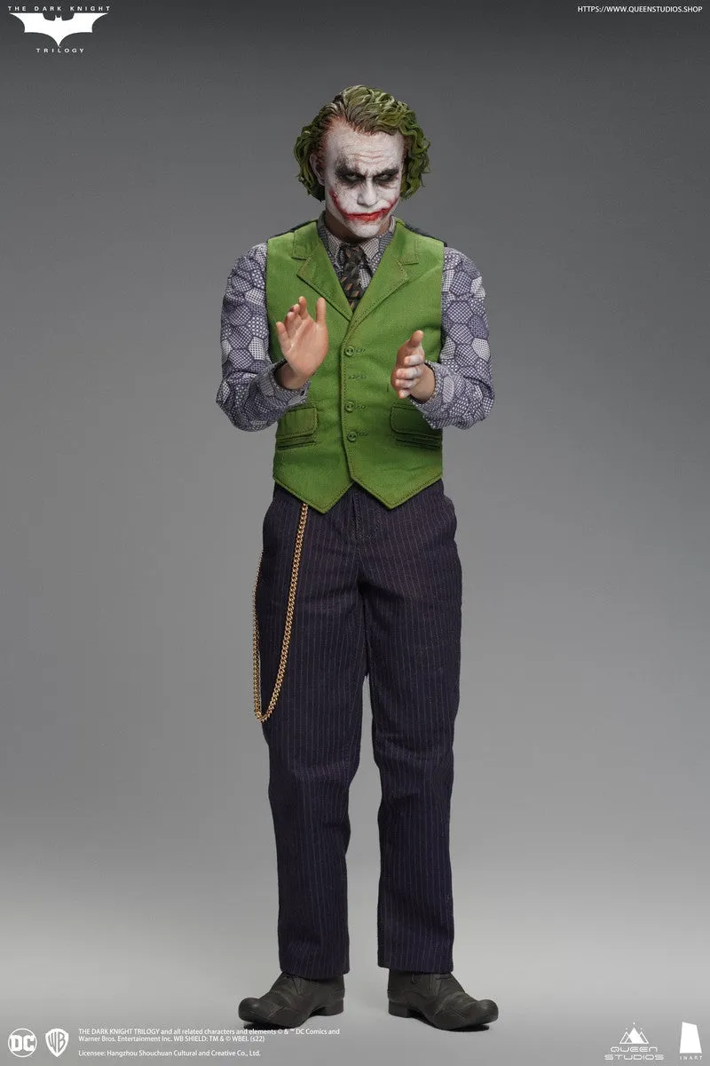 Queen Studio x InArt 1/6 The Dark Knight Joker Premium Edition Sixth Scale Figure 2 Figure Set Pt A001P1 (Sculpted Hair)