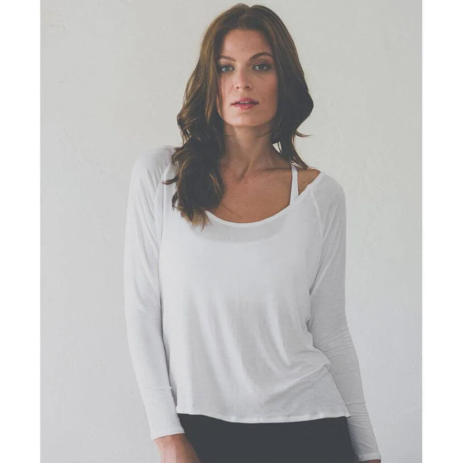 Quick Dry Open Back Long Sleeve Yoga Top