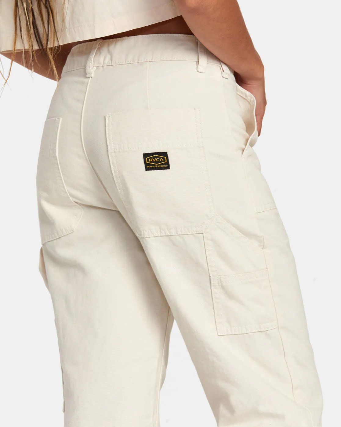 Recession Workwear Pant - Latte