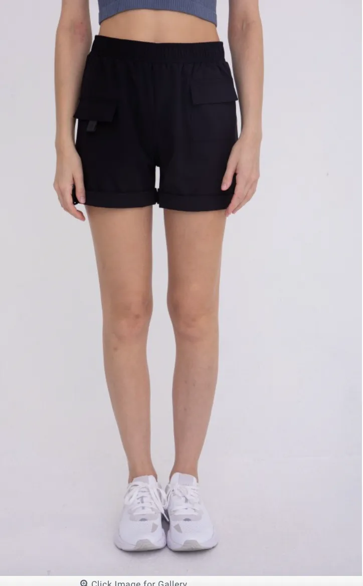 Relaxed Fit Cargo Shorts by Mono B