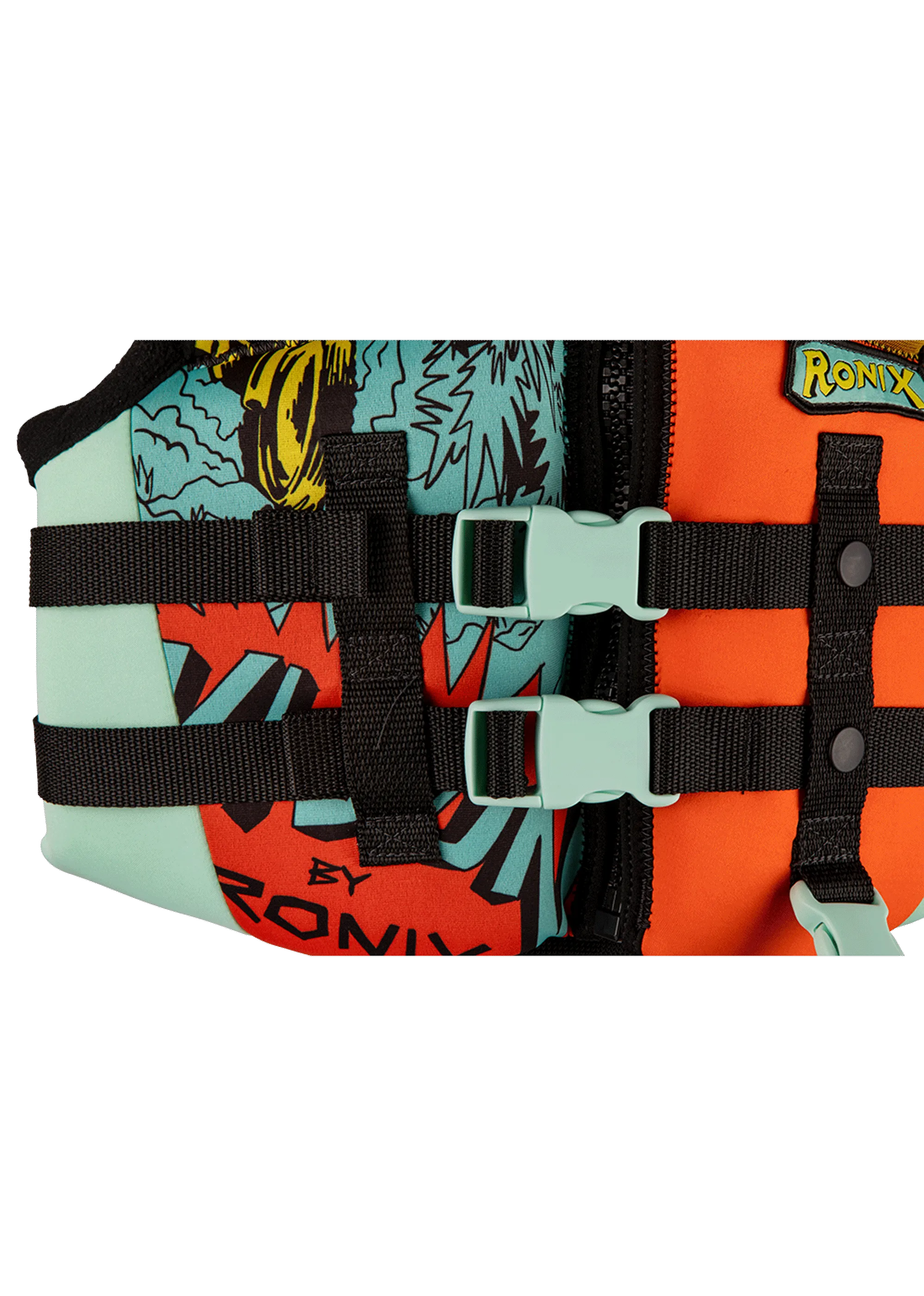 Ronix Child Boy's Vision CGA Life Vest | 30-50lbs