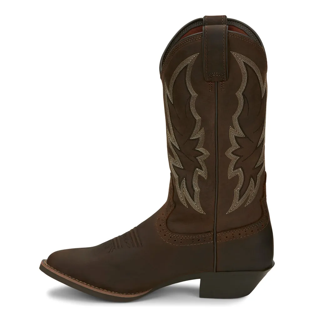 Rosella Embroidered Round Toe Cowboy Boots