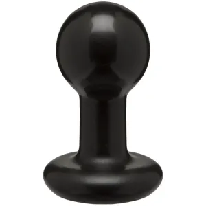 Round Butt Plug - Small - Black