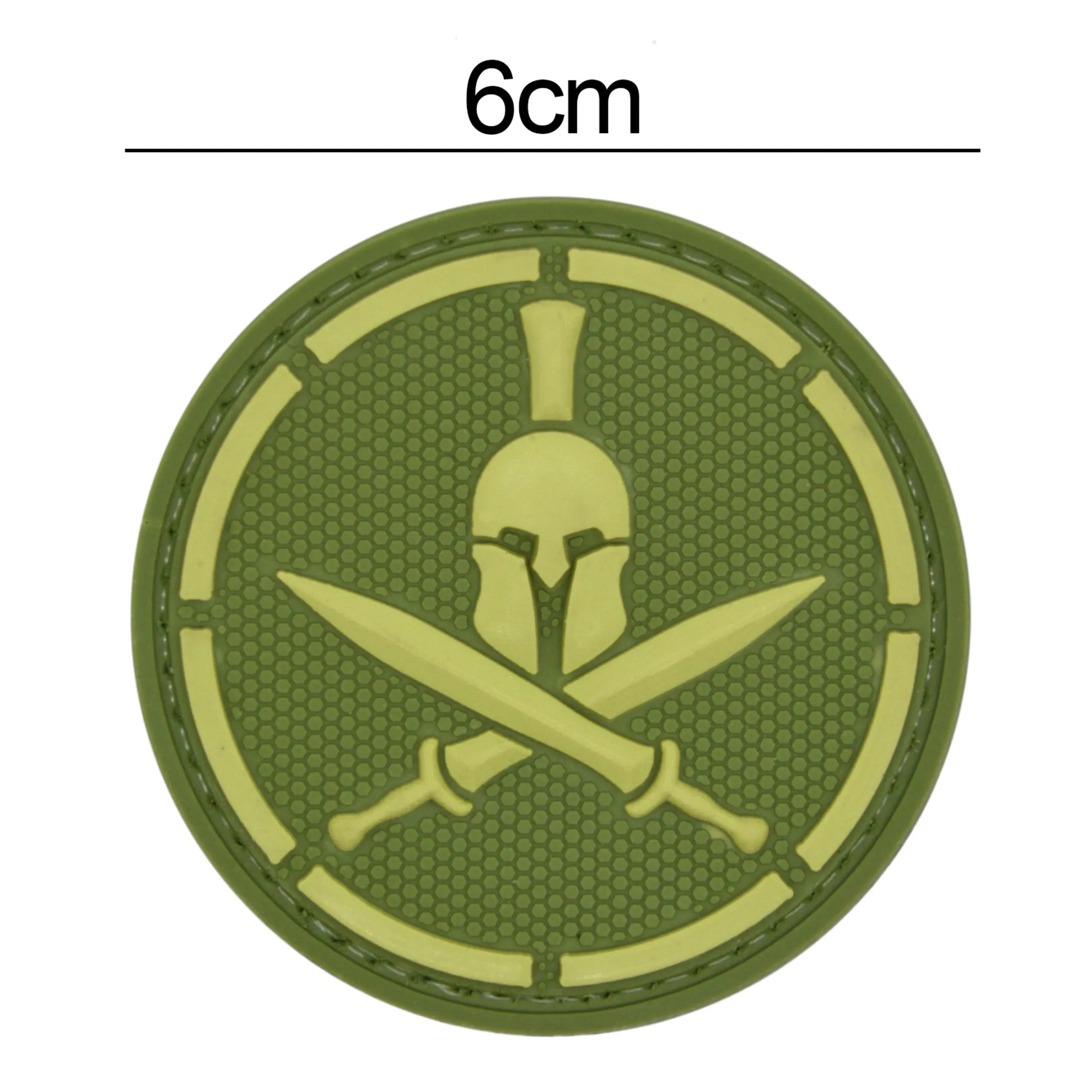 Spartan Swords Molon Labe Patch Green