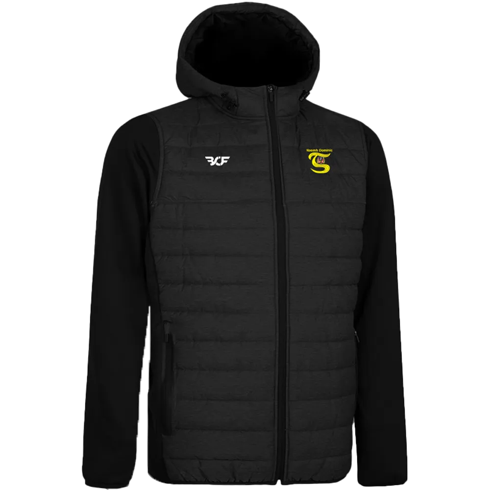 St Dominics GAA: Hooded Soft Sleeved Gilet