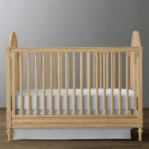 The Baby Atelier 100% Organic 18th Century French Crib Natural