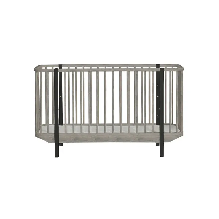 The Baby Atelier 100% Organic Nordic Crib Grey