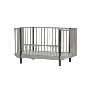 The Baby Atelier 100% Organic Nordic Crib Grey