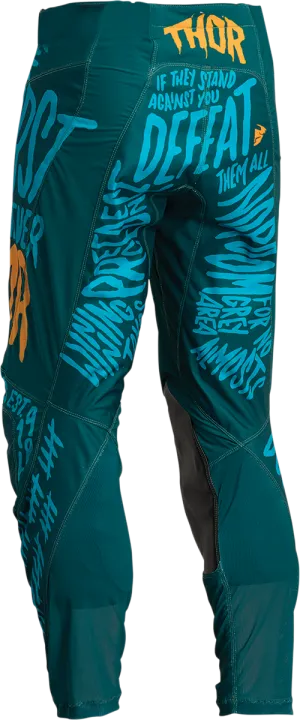 THOR Youth Pulse Counting Sheep Pants - Teal/Tangerine - 28 2903-2084