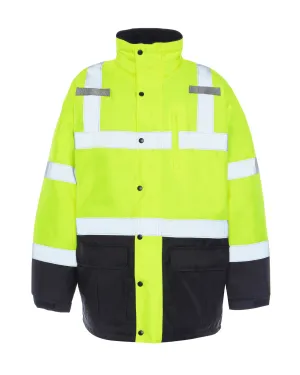 UHV1004 HiVis Contractor Jacket - Yellow