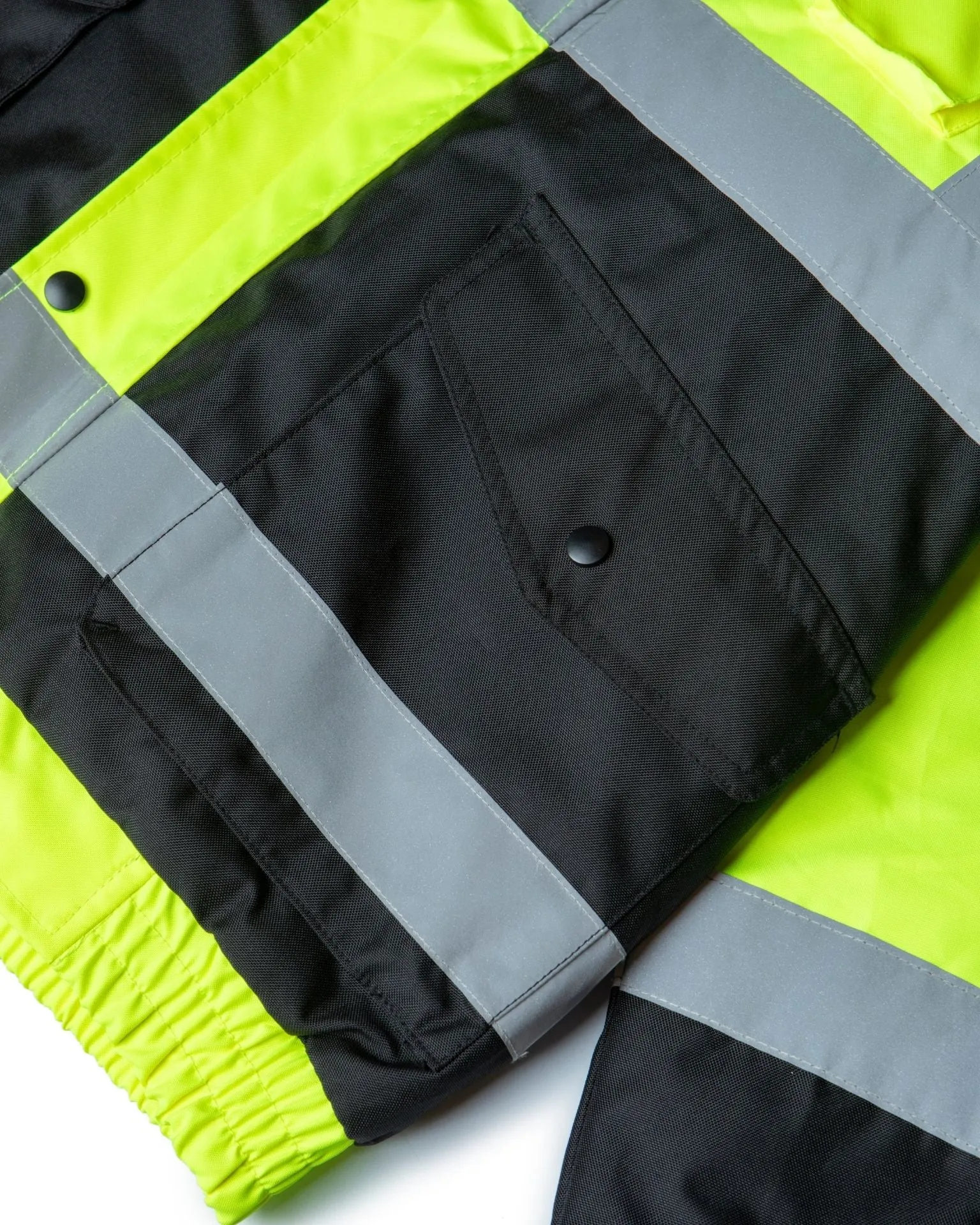 UHV562 HiVis Quilt Lined Bomber Jacket