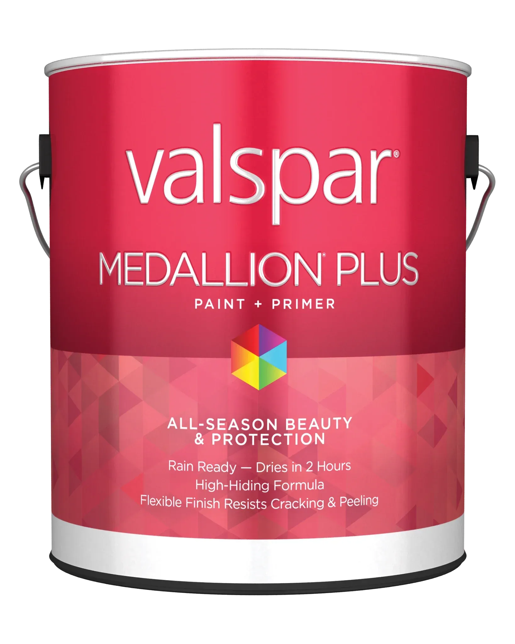 Valspar® Medallion® Plus Exterior Paint   Primer Flat 1 Gallon Clear Base