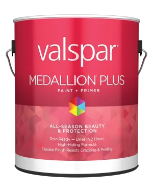 Valspar® Medallion® Plus Exterior Paint   Primer Satin 1 Gallon Pastel Base