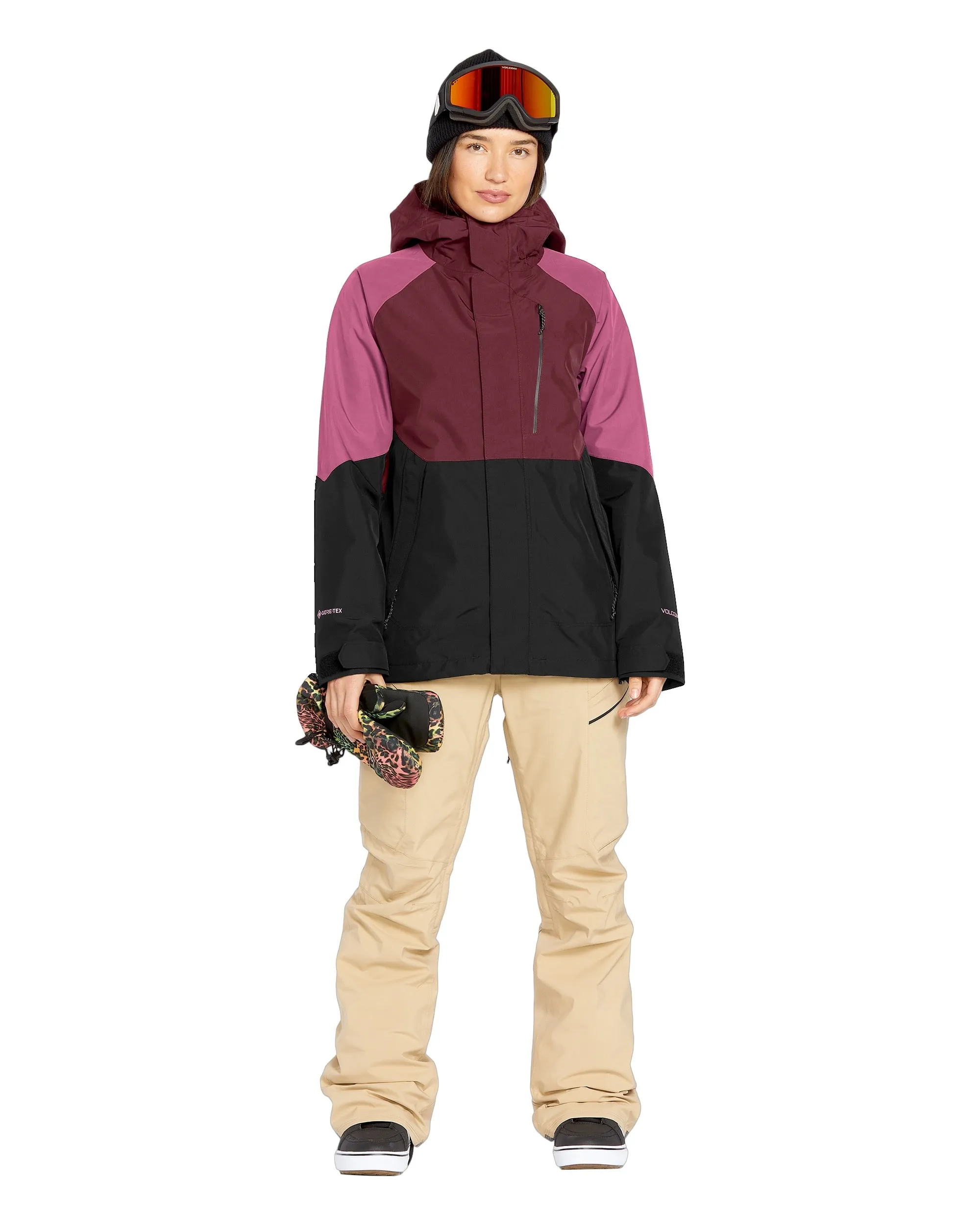 Volcom V.Co Aris Insulated Gore-Tex Jacket - Women's | Top-Tier Waterproofing and Insulation for Serious Snow Adventures