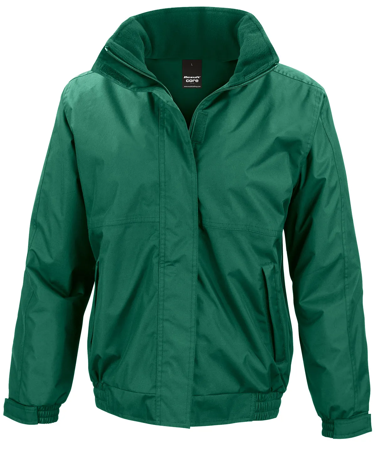 Womens Core channel jacket | Bottle Green