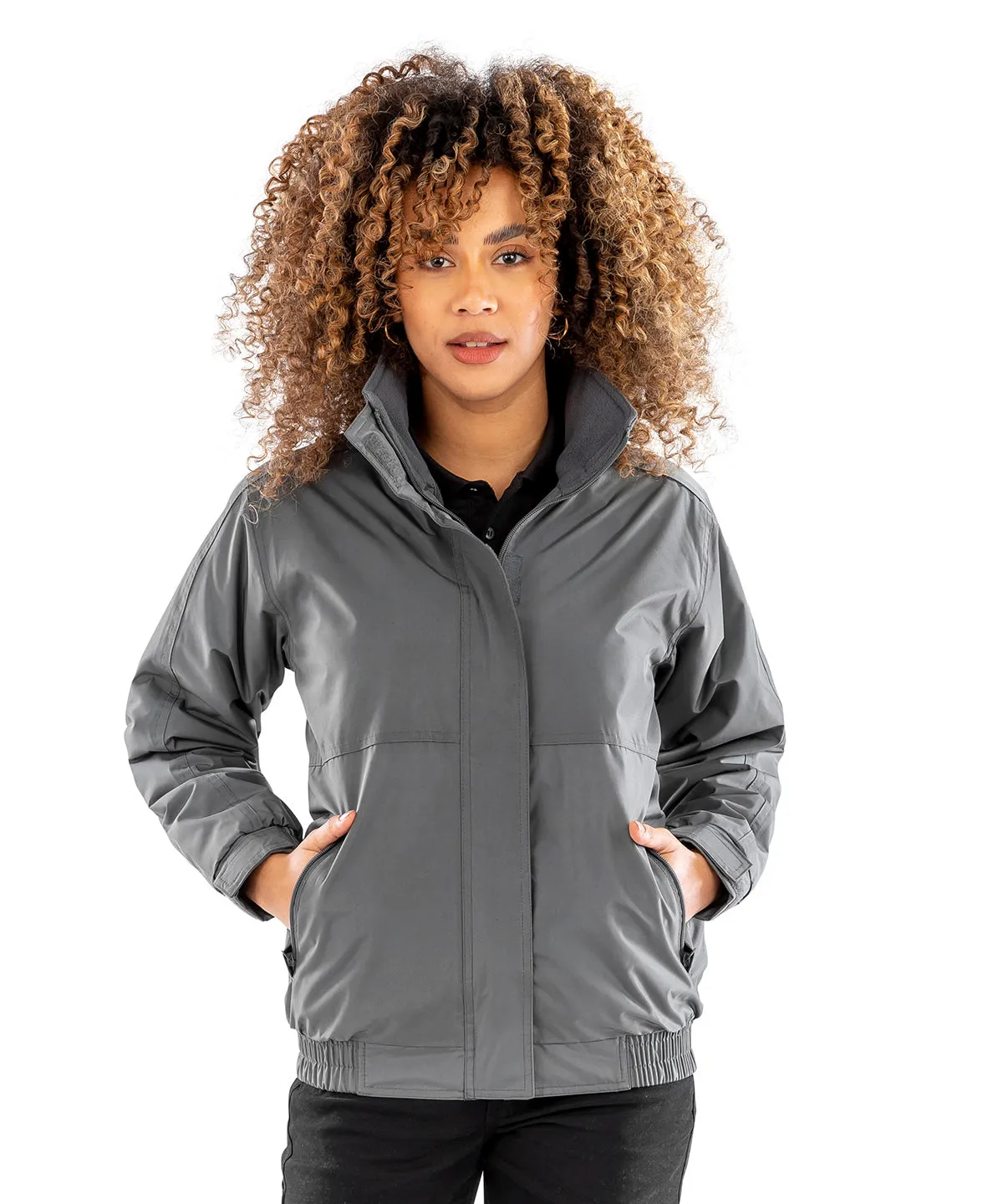 Womens Core channel jacket | Bottle Green