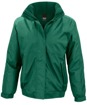 Womens Core channel jacket | Bottle Green